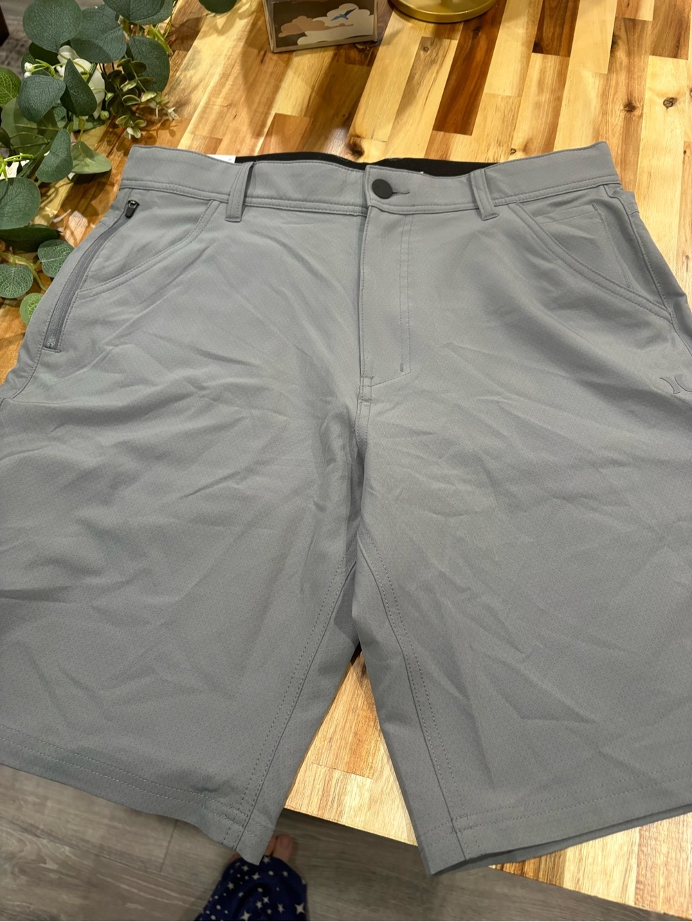 Hurley Men's Grey Performance Shorts